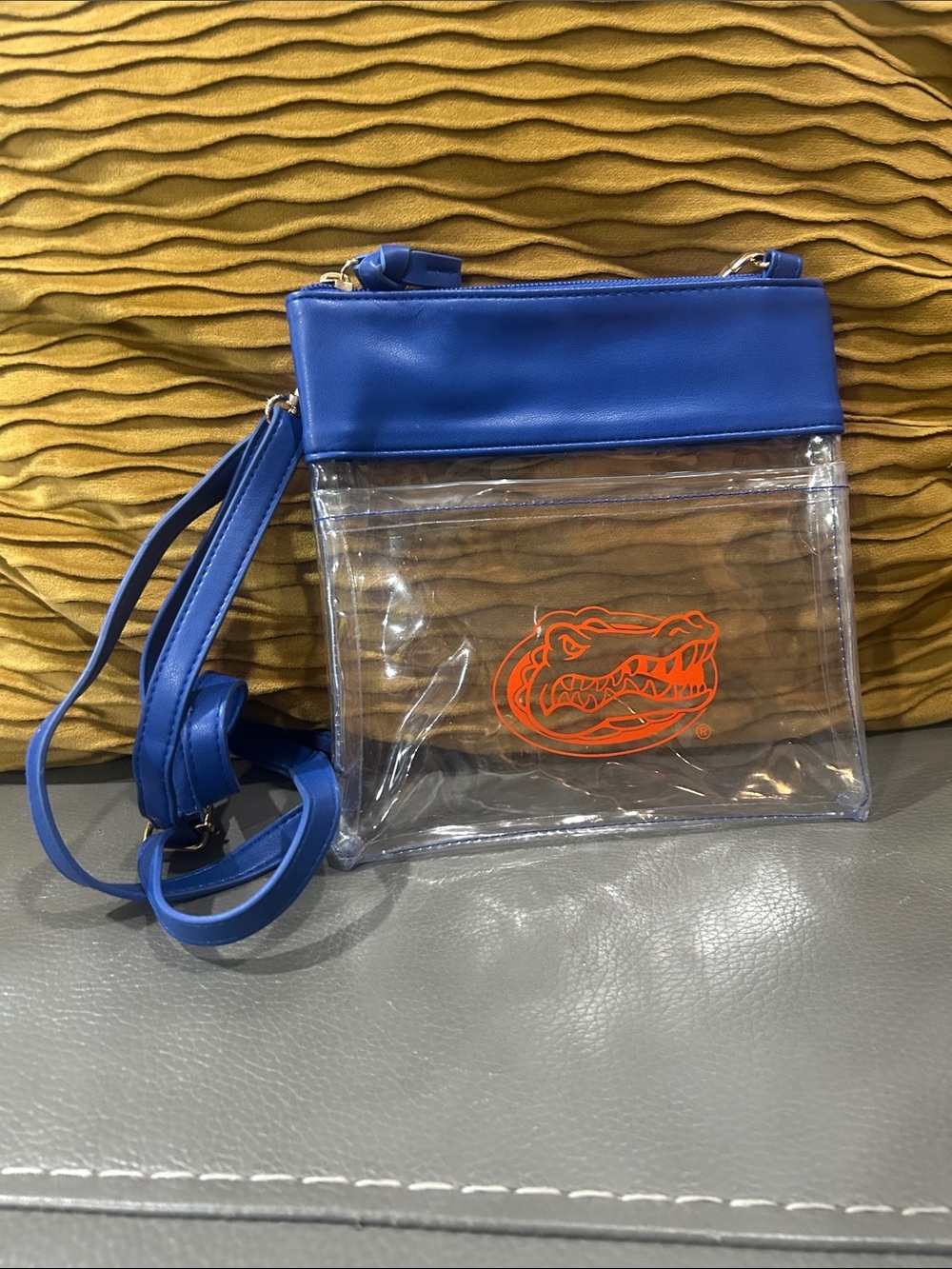Florida gators clear Crossbody bag Sporting events Excellent condition